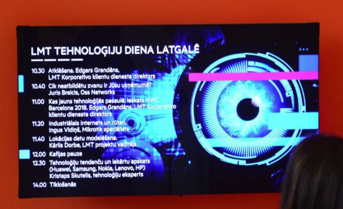 В Резекне день технологий от LMT