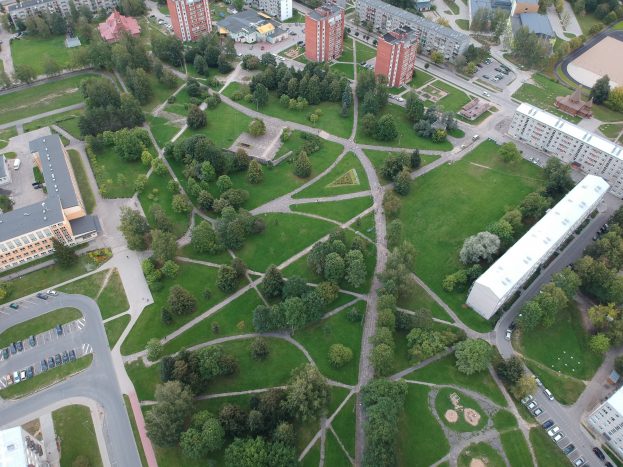 Парк в северке